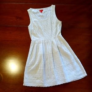 ELLE White Eyelet Dress